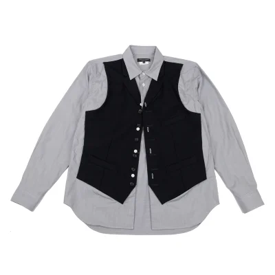 COMME des GARCONS HOMME PLUS Vest Docking Shirt