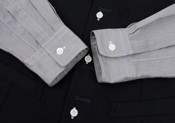 COMME des GARCONS HOMME PLUS Vest Docking Shirt K-174607_008