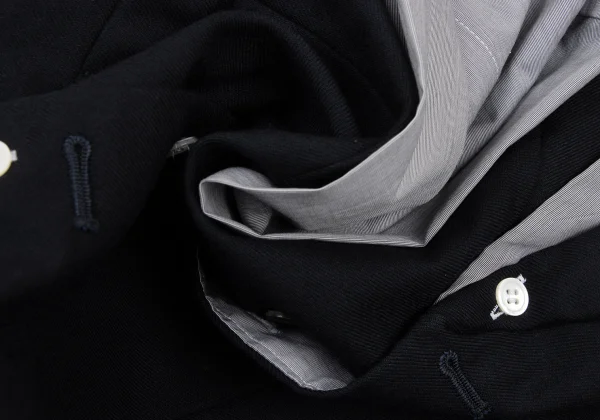COMME des GARCONS HOMME PLUS Vest Docking Shirt K-174607_017