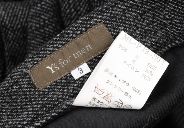 Y's for men Linen Blend Heathered Pants K-174609_019