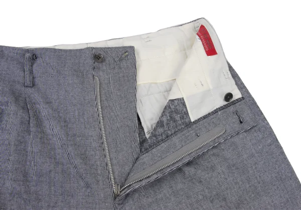 Y's for men Red Label Cotton Pinstripe Pants K-174611_005