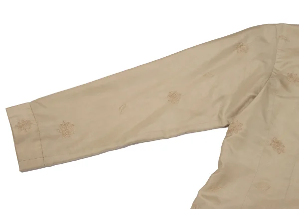 ASHA BY MDS Silk Embroidered Stand-Collar Jacket K-174613_006