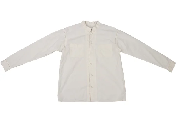 ASHA BY MDS Stitch Stand-Collar Blouse K-174614_002