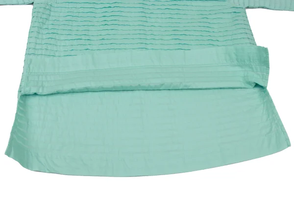 ISSEY MIYAKE HaaT Tuck Design  3/4 Sleeve Blouse K-174615_009