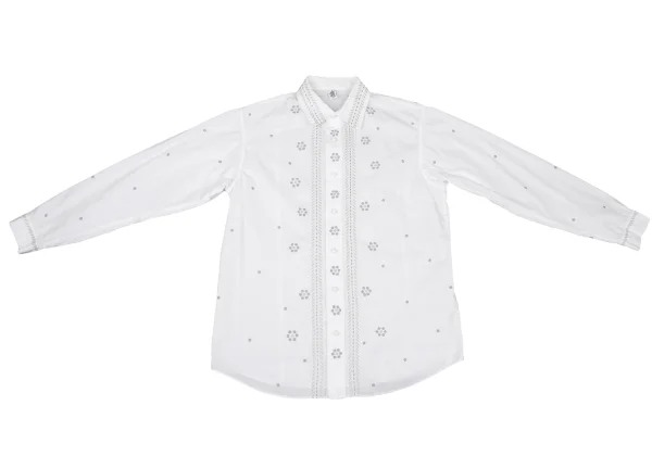 ISSEY MIYAKE HaaT Dot Floral Embroidery Long Sleeve Shirt K-174617_002