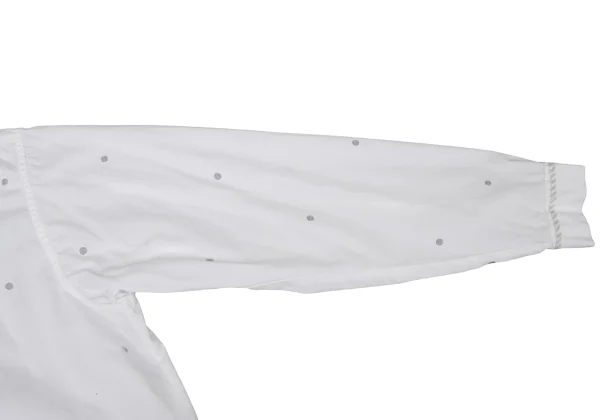 ISSEY MIYAKE HaaT Dot Floral Embroidery Long Sleeve Shirt K-174617_009