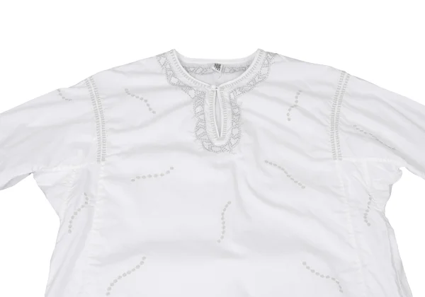 ISSEY MIYAKE HaaT Dot Line Skipper Tunic K-174620_003