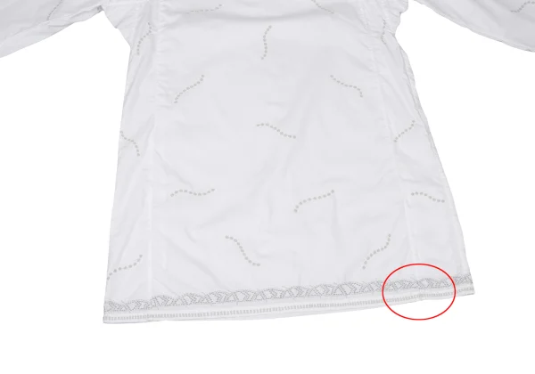 ISSEY MIYAKE HaaT Dot Line Skipper Tunic K-174620_009