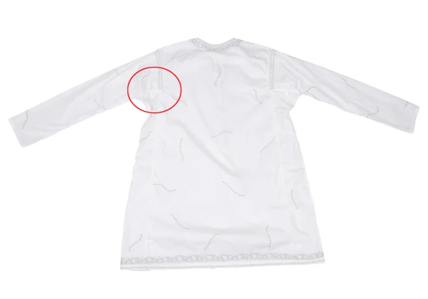 ISSEY MIYAKE HaaT Dot Line Skipper Tunic K-174620_012