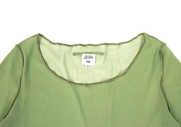Jean Paul GAULTIER FEMME Inside Out Mesh Top K-174624_005