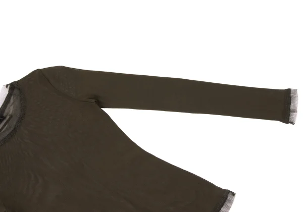 Jean Paul GAULTIER FEMME Switching Design Mesh Top K-174626_005