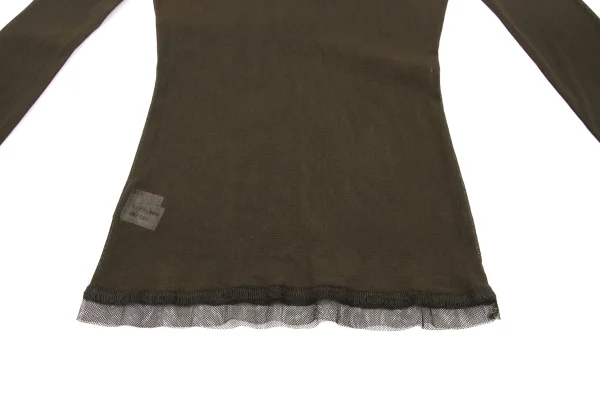 Jean Paul GAULTIER FEMME Switching Design Mesh Top K-174626_007