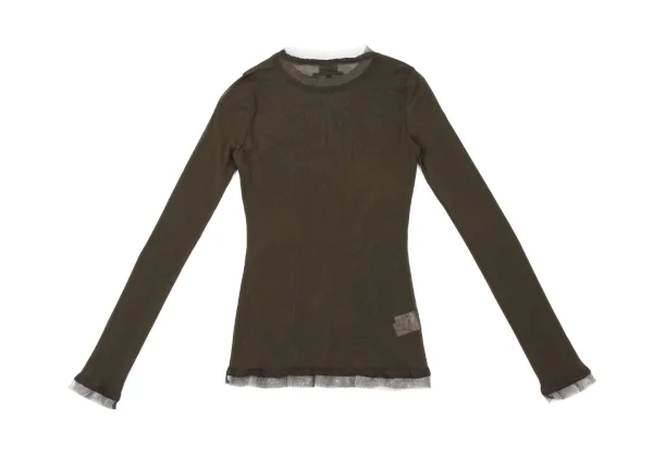 Jean Paul GAULTIER FEMME Switching Design Mesh Top K-174626_009