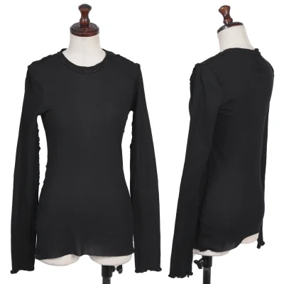 Jean Paul GAULTIER FEMME Piping Design Mesh Top