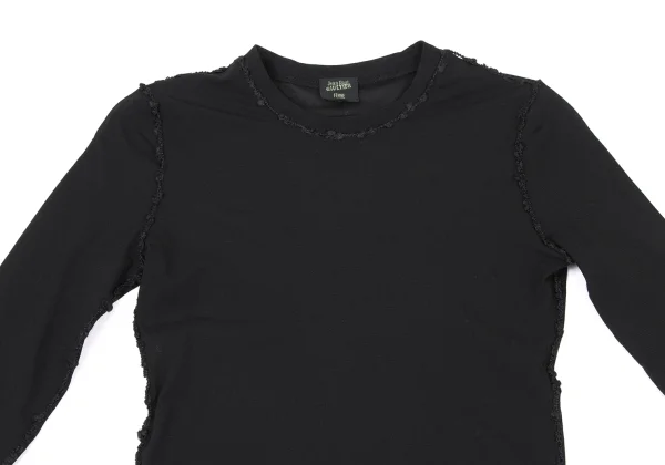 Jean Paul GAULTIER FEMME Piping Design Mesh Top K-174627_003