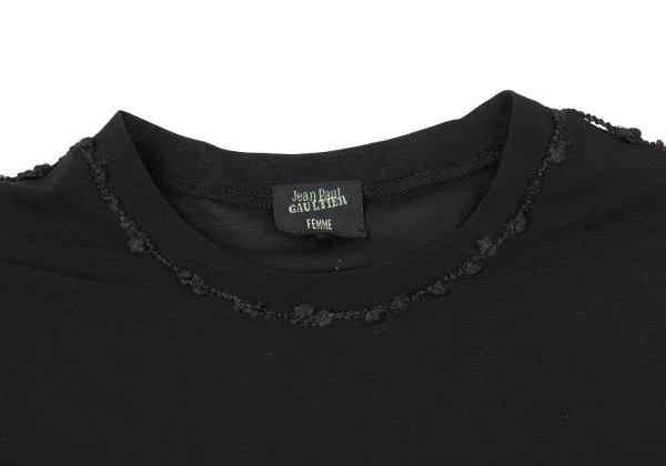 Jean Paul GAULTIER FEMME Piping Design Mesh Top K-174627_004