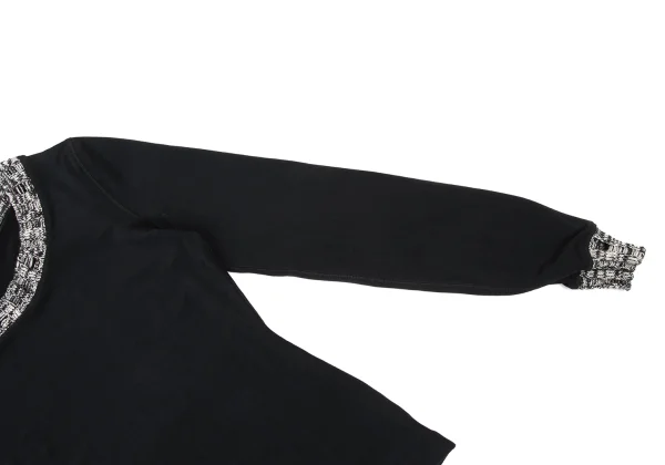 Jean Paul GAULTIER FEMME Stretch Knit Switching Top K-174628_006