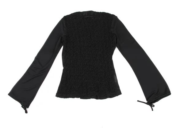 Jean Paul GAULTIER FEMME Shirring Sheer Blouse K-174629_014
