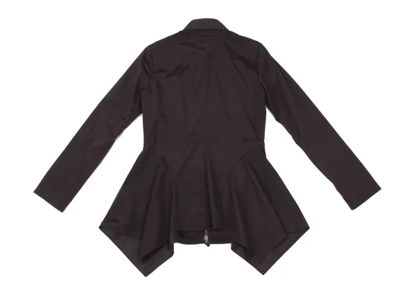 Jean Paul GAULTIER FEMME Poly Hem Switching Double Zip Jacket K-174632_015
