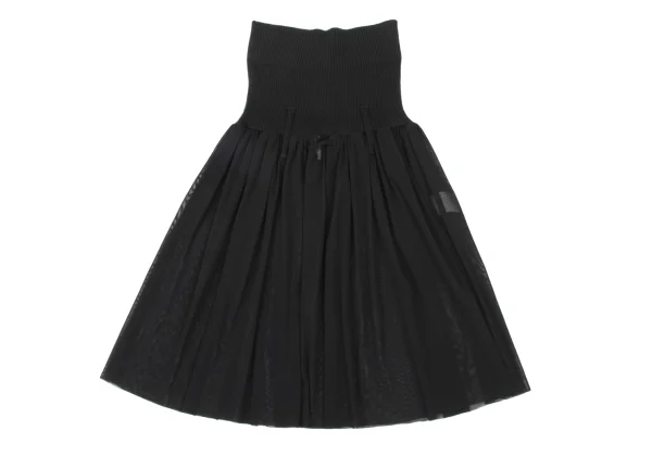 Jean Paul GAULTIER FEMME Waist Rib Mesh Skirt K-174634_007