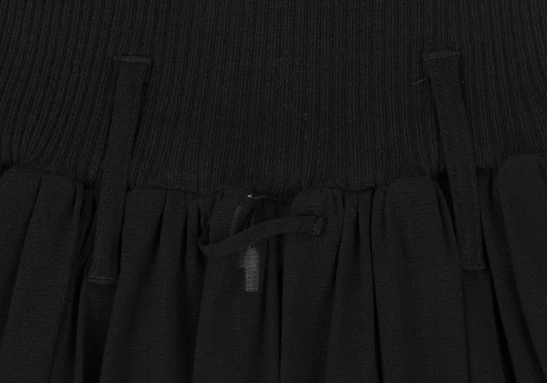Jean Paul GAULTIER FEMME Waist Rib Mesh Skirt K-174634_008