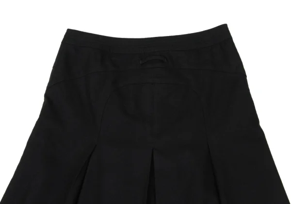 Jean Paul GAULTIER FEMME Cashmere Blend Wool Pleats Zip Pocket Skirt K-174636_013