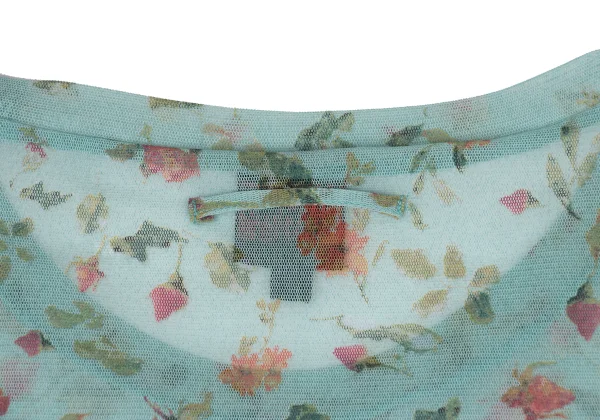 Jean Paul GAULTIER Floral Print Mesh Top K-174642_009