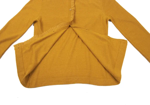 Jean Paul GAULTIER Rayon Wool Pleats Switching Cardigan K-174643_012