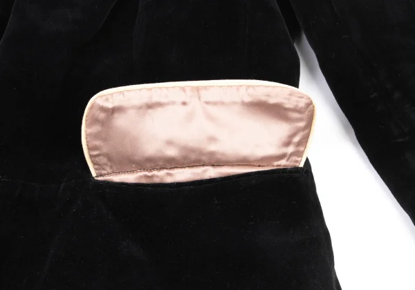 Jean Paul GAULTIER Velour Piping Jacket K-174645_012