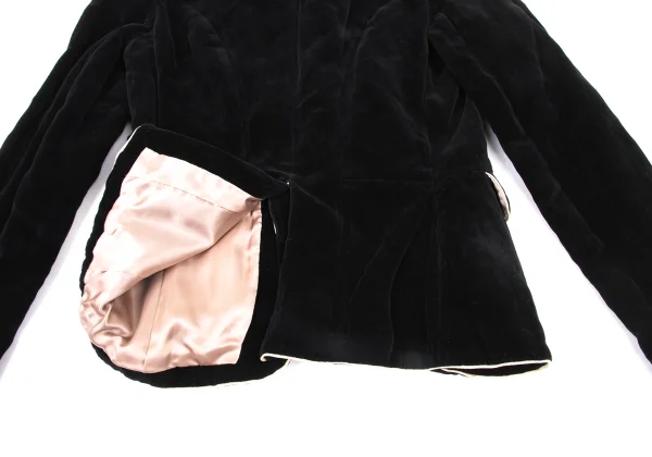 Jean Paul GAULTIER Velour Piping Jacket K-174645_016