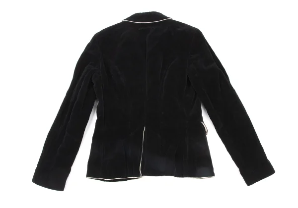 Jean Paul GAULTIER Velour Piping Jacket & Pants K-174647_011