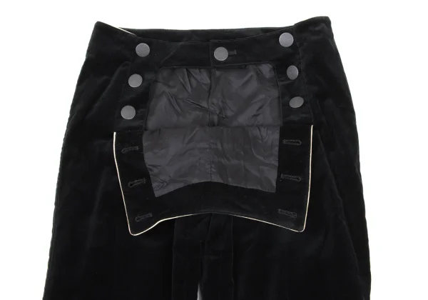 Jean Paul GAULTIER Velour Piping Jacket & Pants K-174647_014