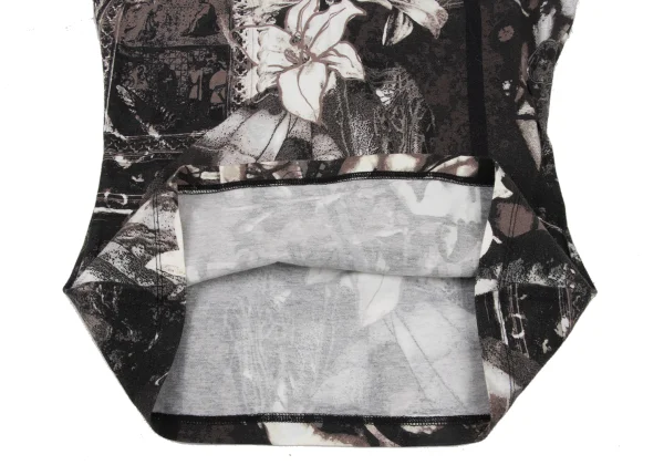 Jean Paul GAULTIER Art Print V-neck Sleeveless Top K-174650_008