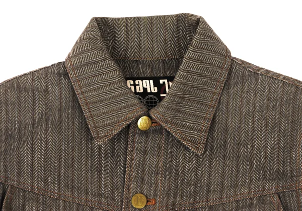 JPG by GAULTIER Striped Weave Coverall Jacket K-174655_004