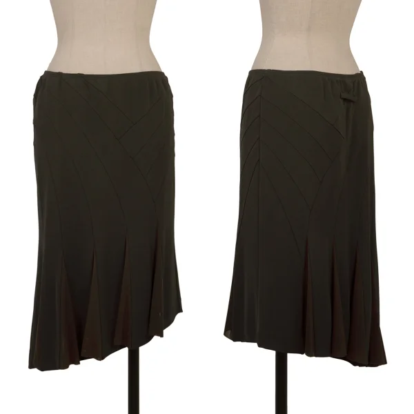 JPG by GAULTIER Switching Asymmetry Skirt Charcoal 40 K-174656_001
