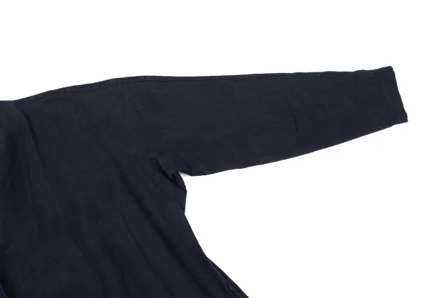 Y's Linen Collarless Pullover Dress K-174658_008