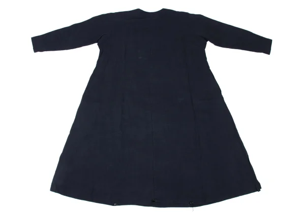 Y's Linen Collarless Pullover Dress K-174658_016