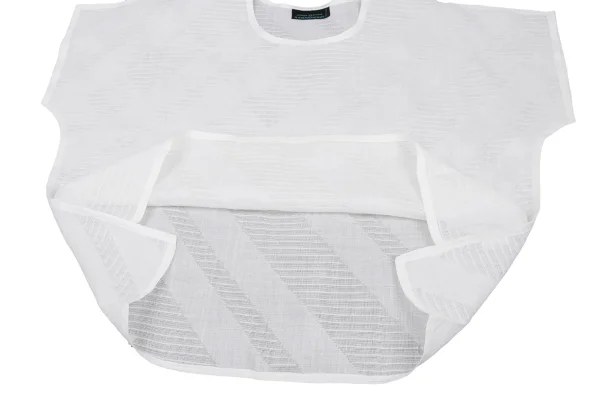 JUNKO KOSHINO Linen Bias Sheer Top K-174659_007
