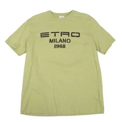ETRO Cotton Logo Print T-Shirt