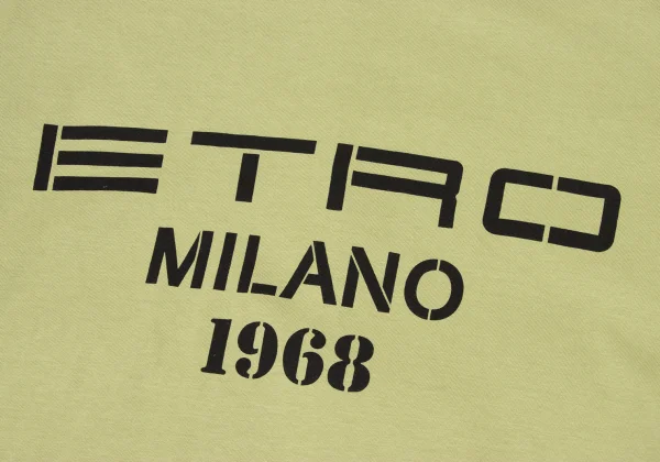 ETRO Cotton Logo Print T-Shirt K-174666_004