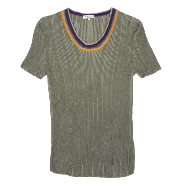 ETRO Cotton Rayon Ribbed Knit K-174668_002