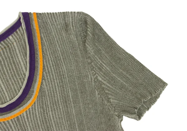 ETRO Cotton Rayon Ribbed Knit K-174668_005