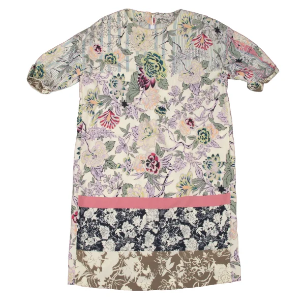 ETRO Wool Floral Print Stretch Dress K-174671_002