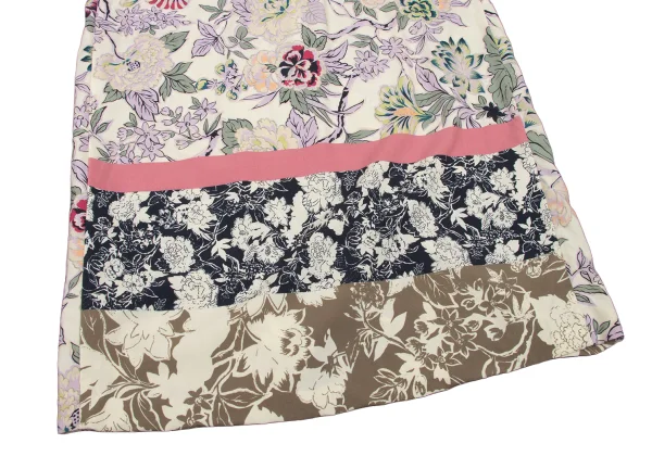 ETRO Wool Floral Print Stretch Dress K-174671_007