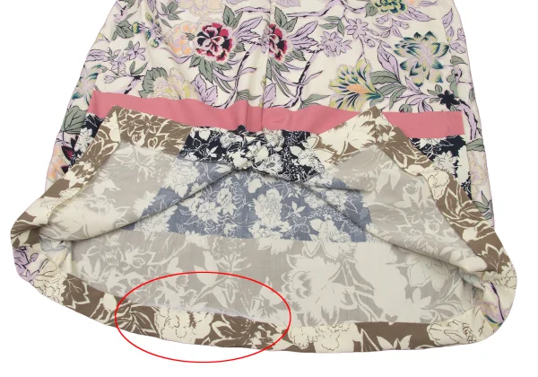 ETRO Wool Floral Print Stretch Dress K-174671_012