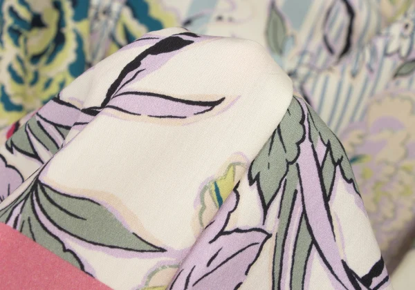 ETRO Wool Floral Print Stretch Dress K-174671_014