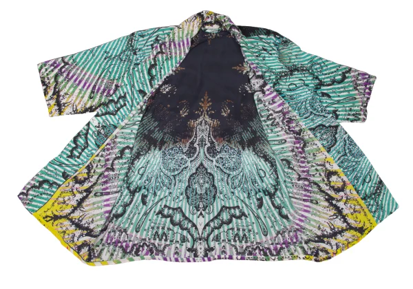 ETRO Graphic Print Belted Cardigan K-174672_009