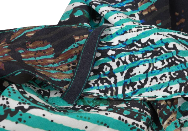 ETRO Graphic Print Belted Cardigan K-174672_011
