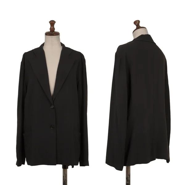 ETRO Acetate Blend 2B Jacket Black 46 K-174673_001