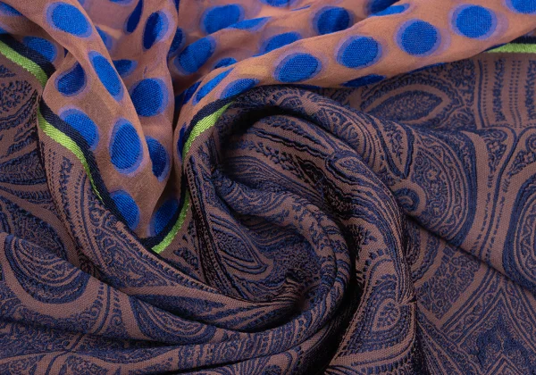 ETRO Graphic Dot Jacquard Stole K-174676_006
